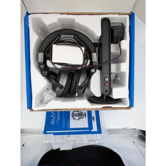 Auvio 3300281 Wireless Stereo TV Headphones Docking Station - Picture 3 of 4